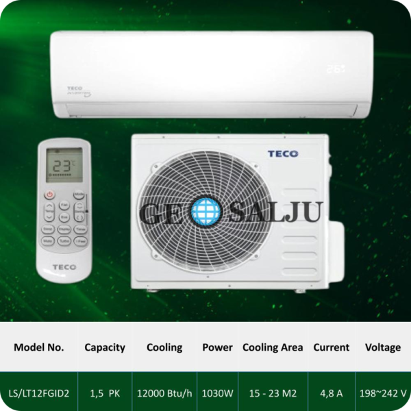 Jual AC Split Teco 1,5 PK _ HP