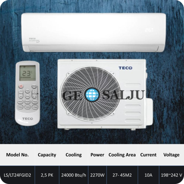 Jual AC Split Teco 2,5 PK _ HP
